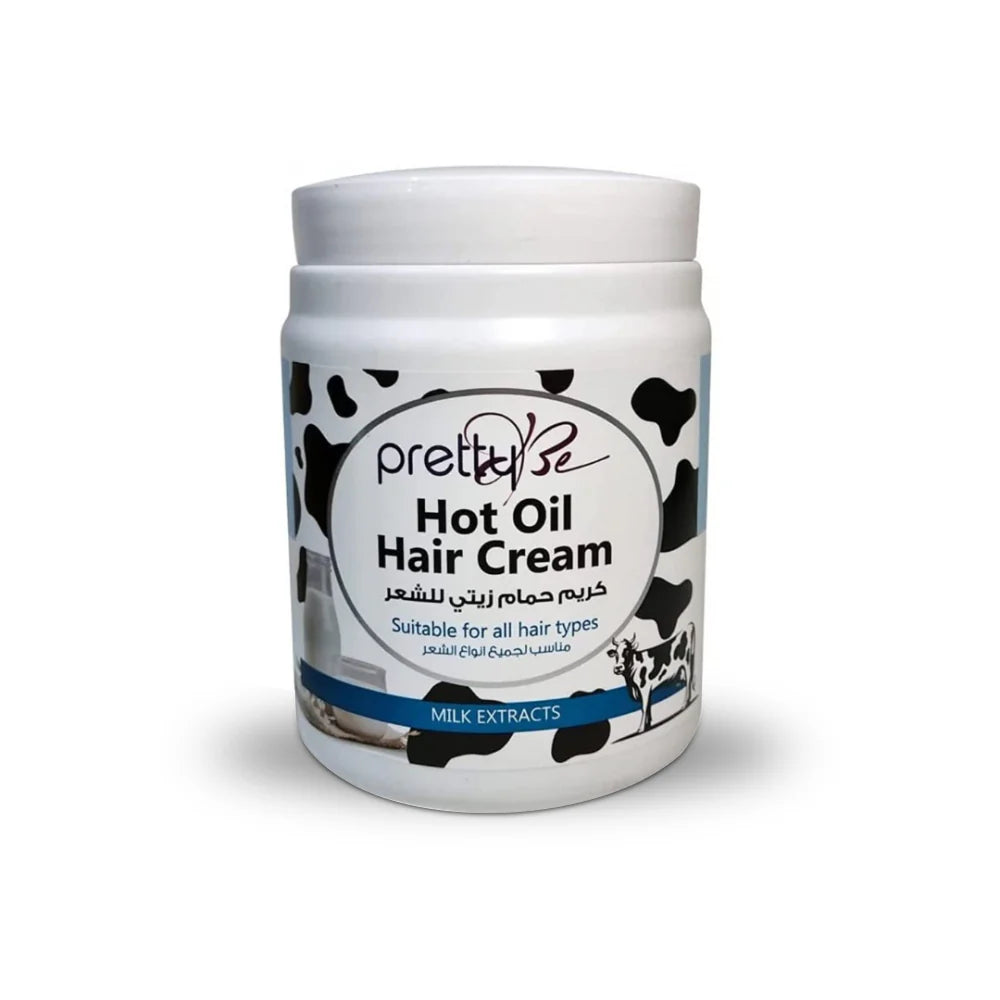 Pretty Be Hot Oil Hair Cream with Milk Extracts (1000ml)