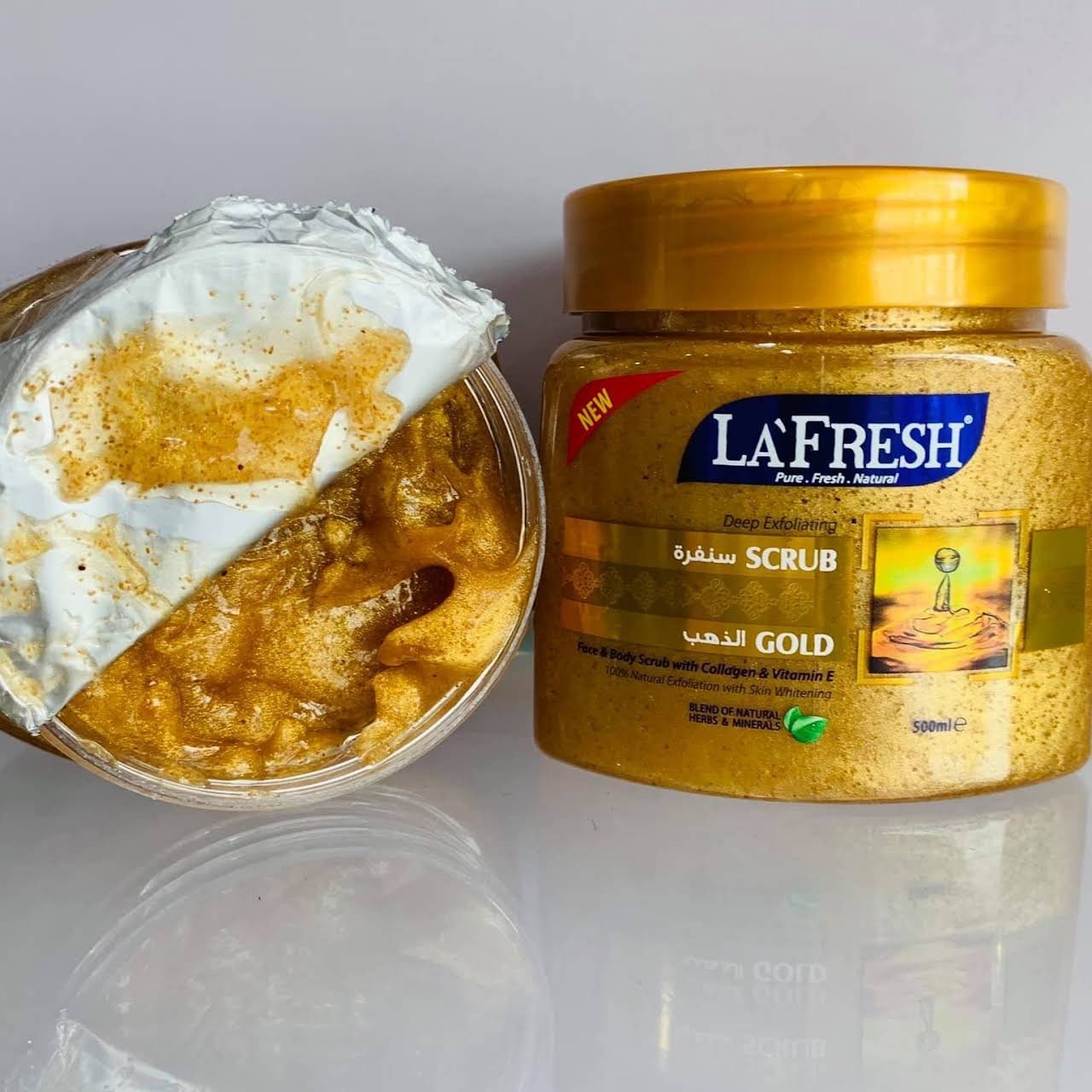 La Fresh Gold Body Scrub