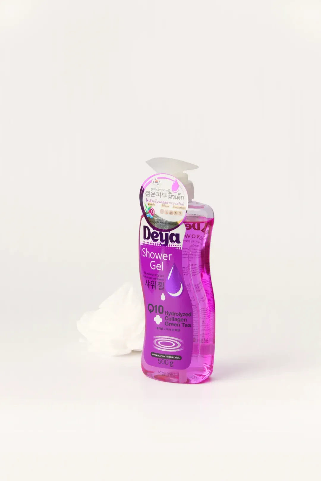 Deya Hydrolyzed Collagen Green Tea Shower Gel