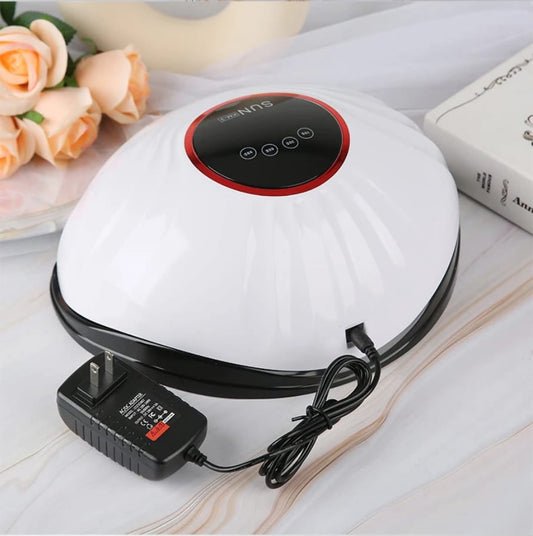 288W 2-in-1 LED UV Nail Curing Lamp with 72 LED Lights