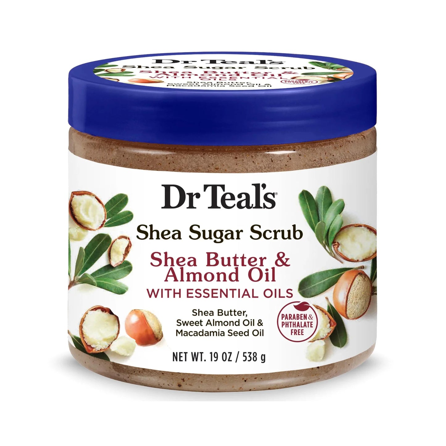 Dr Teal's Shea Sugar Scrub with Shea Butter & Almond Oil