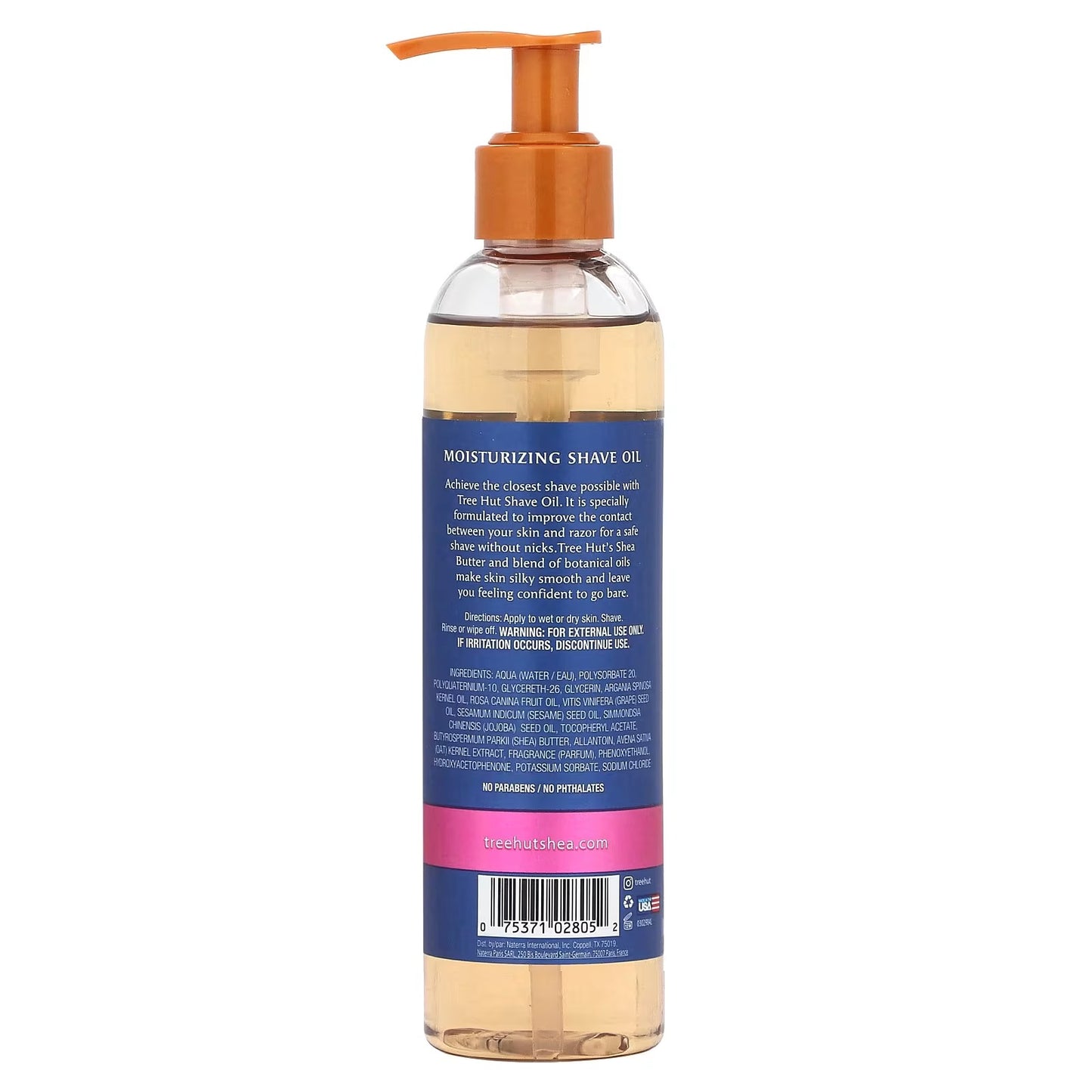 Tree Hut Moroccan Rose Moisturizing Shave Oil