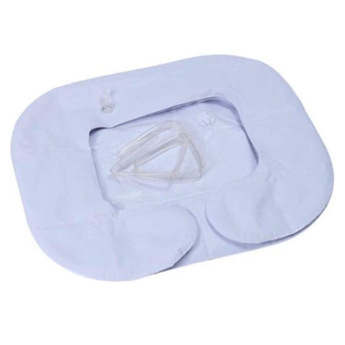 Inflatable Shampoo Basin for Bedside – Portable Shampoo Tub (White)
