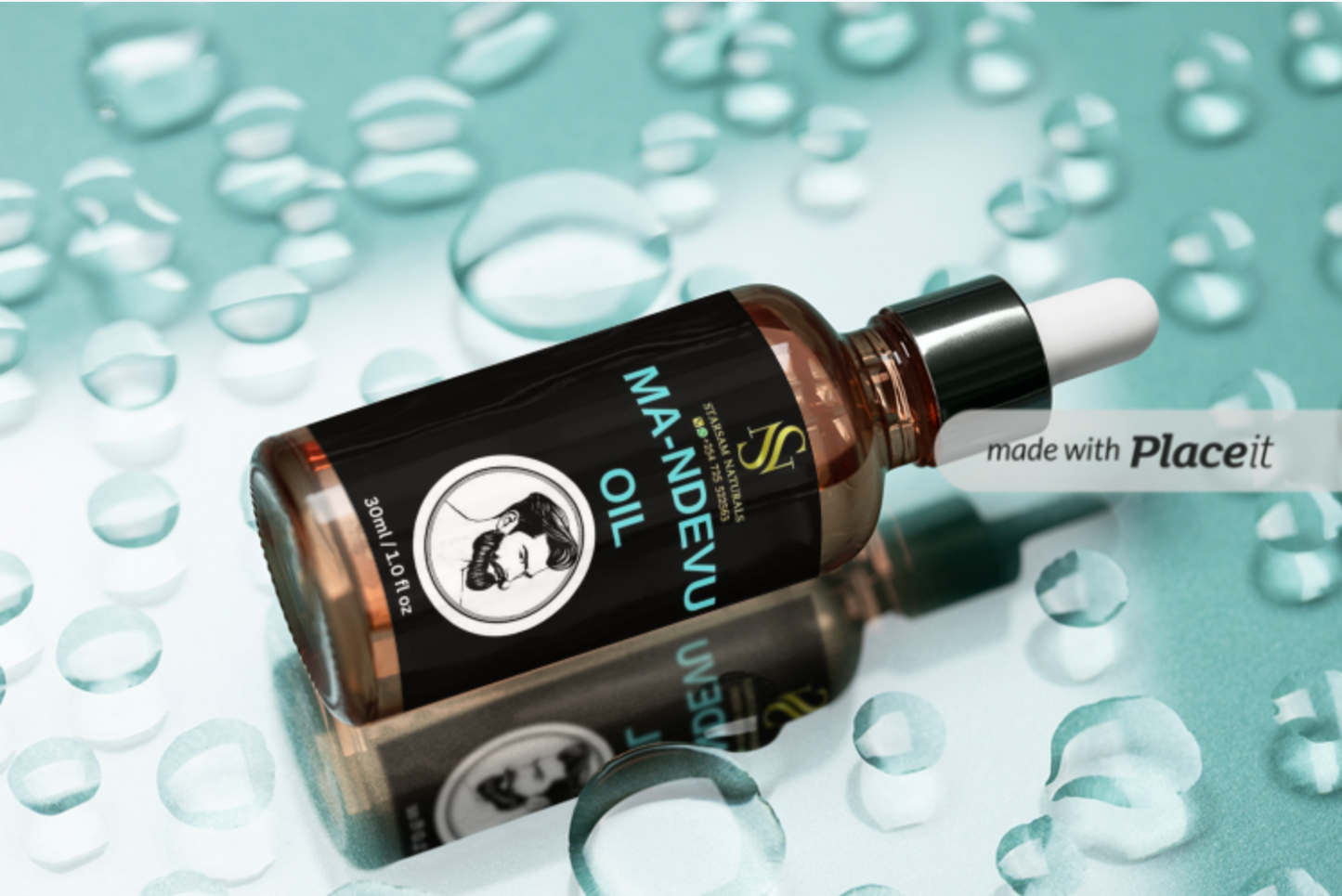 Mandevu Beard Growth Oil.