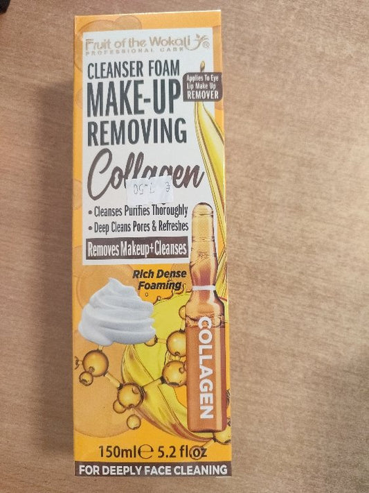 Fruit Of The Wokali Collagen Makeup Removing Cleanser Foam