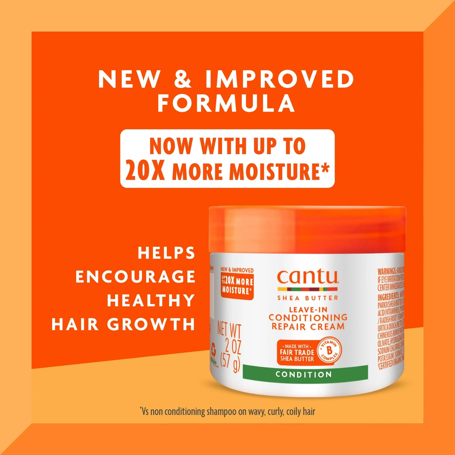 Cantu Shea Butter Leave-In Conditioning Repair Cream