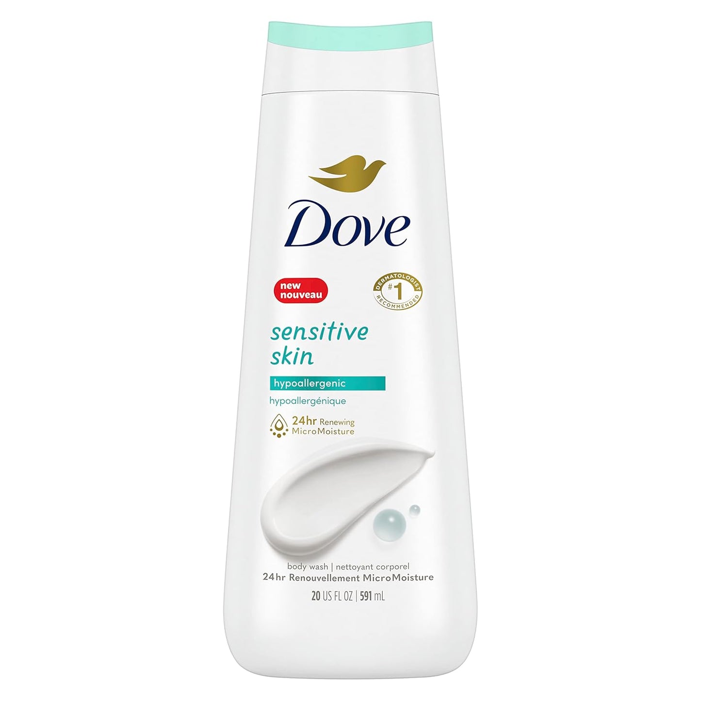 Dove Body Wash Sensitive Skin – 24hr Lotion Care