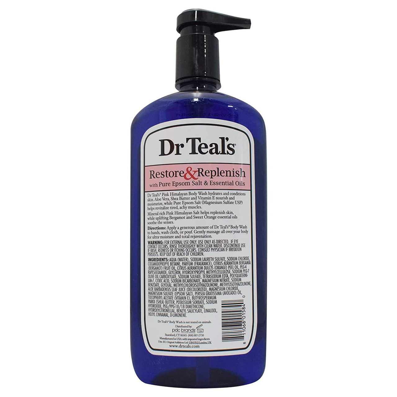 Dr Teal’s Pink Himalayan Body Wash, Restore & Replenish