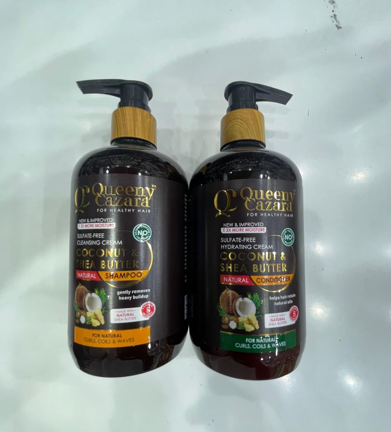 Queen Cazara Coconut & Shea Butter Sulfate-Free Conditioner