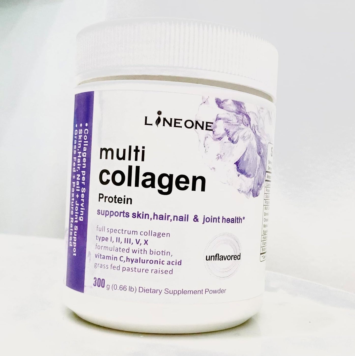 Line One Multi Collagen Dietary Supplement Powder – 250g