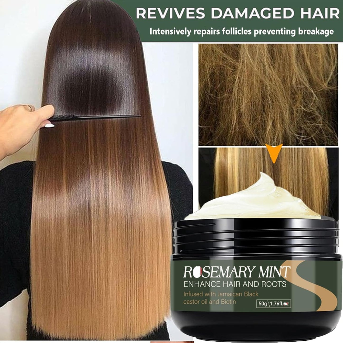 SAUVASINE Rosemary Mint Hair and Strong Roots Butter