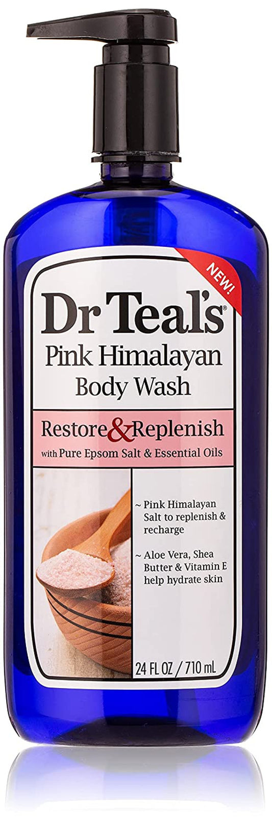 Dr Teal’s Pink Himalayan Body Wash, Restore & Replenish