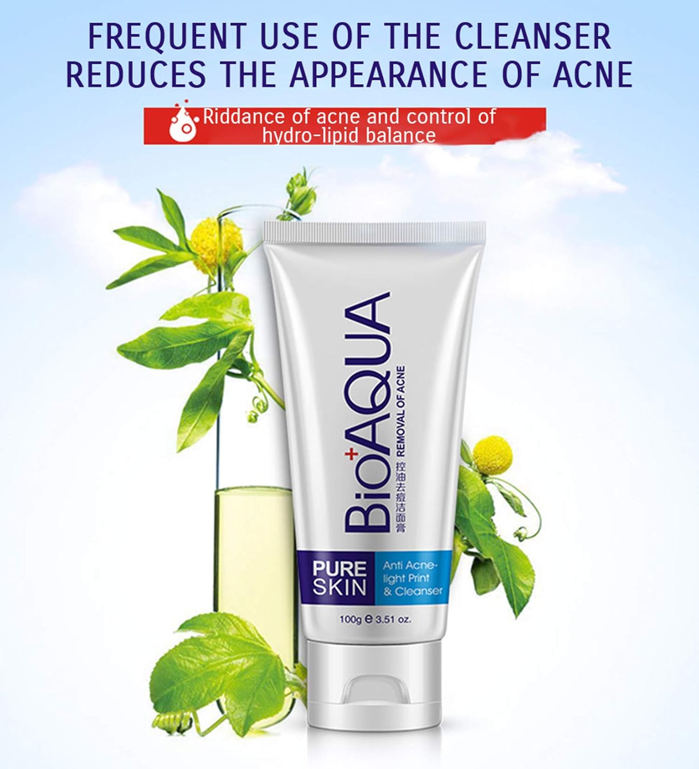 BIOAQUA Face Skin Care Acne Anti-Wrinkle Removal Cream