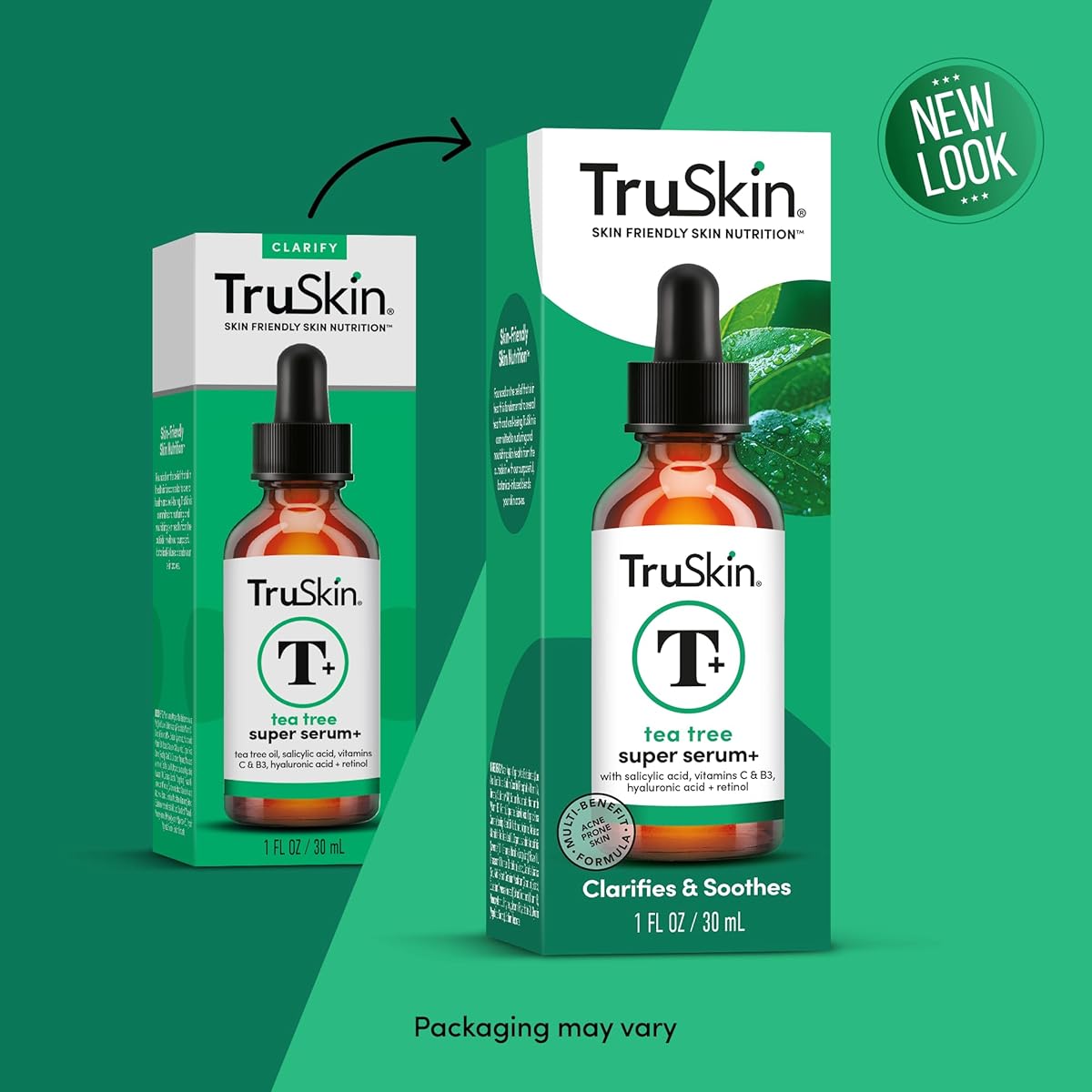 TruSkin Tea Tree Oil Acne Treatment Serum – 30ml