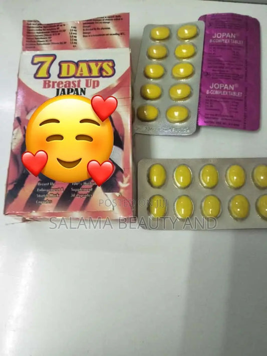 7 Days Breast Up Japan Capsules