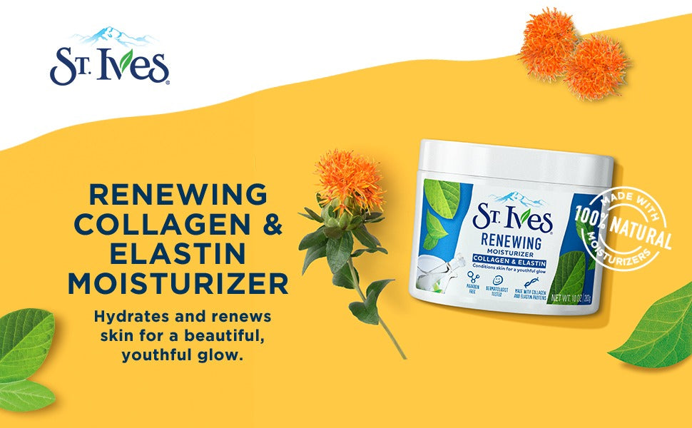 St. Ives Renewing Collagen & Elastin Moisturizer – 283g