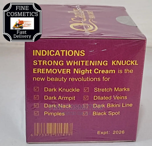 O’CARLY Strong Whitening Knuckle Remover Night Cream – 30g