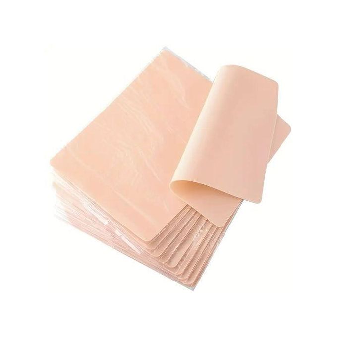 10pcs Double-sided Tattoo Practice Skin Sheet
