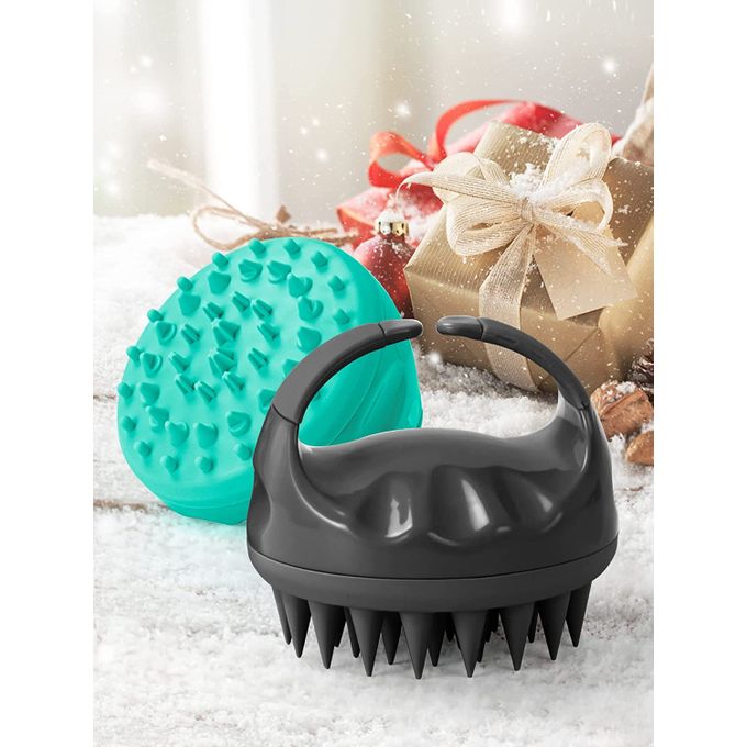 Hair Scalp Massager & Anti-Cellulite Massager – Scalp Scrubber for Hair Growth
