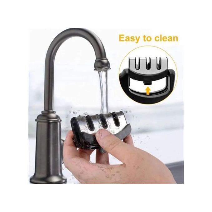 Knife Sharpener – Three-Stage Kitchen Sharpening Tool