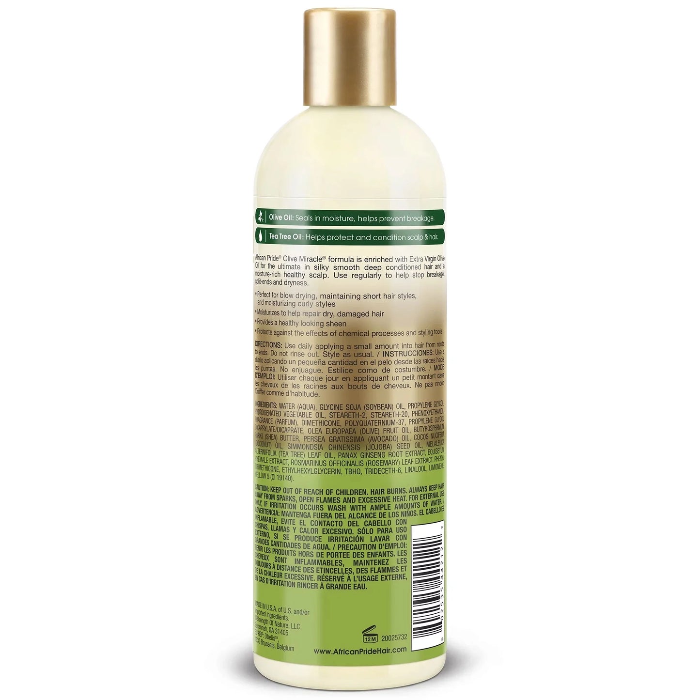 African Pride Olive Miracle Moisturizer Lotion