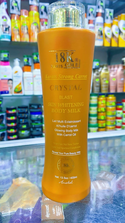 18K Paris Gold Crystal Blast Whitening Lotion