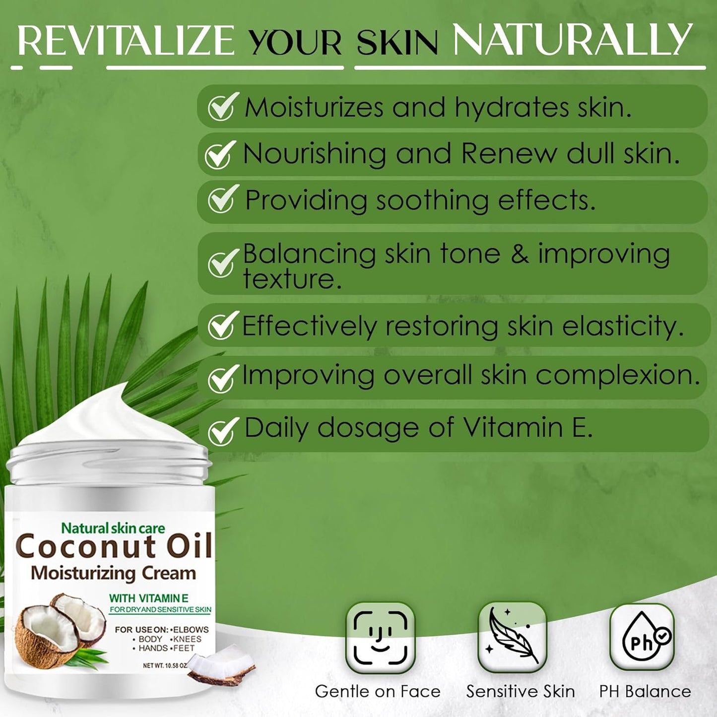 Dr. Meinaier Coconut Oil Moisturizing Cream