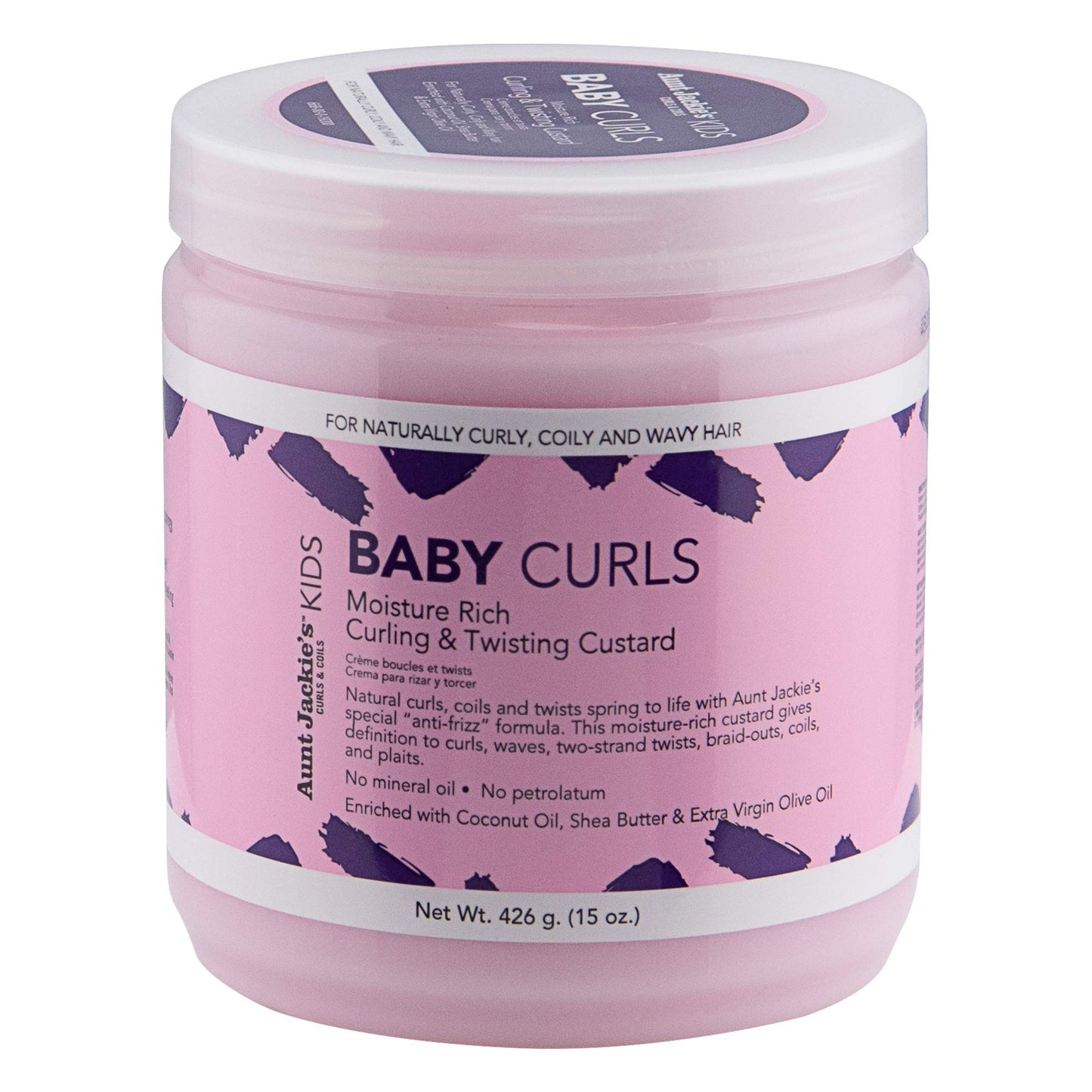 Aunt Jackie’s Kids Baby Curls Curling & Twisting Custard