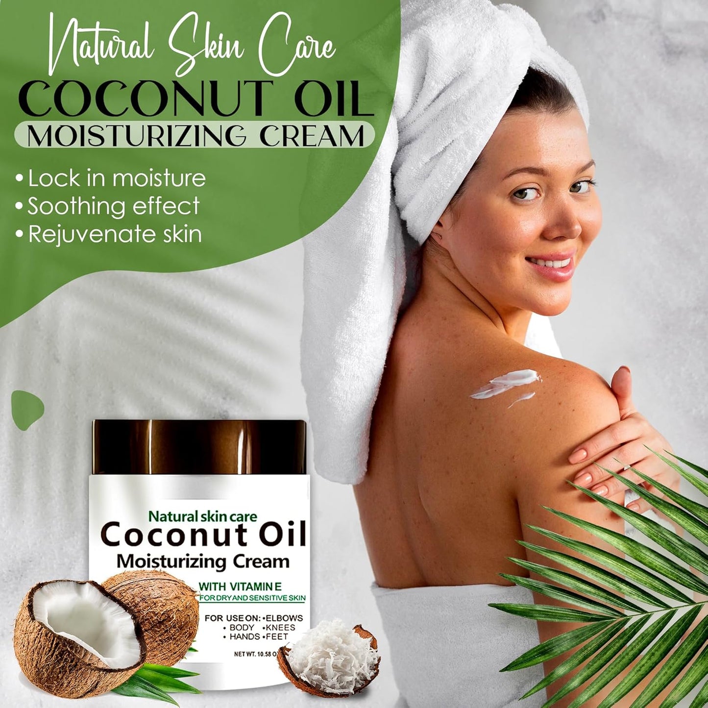 Dr. Meinaier Coconut Oil Moisturizing Cream