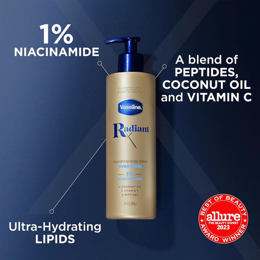 Vaseline Radiant X Even Tone Nourishing Body Lotion