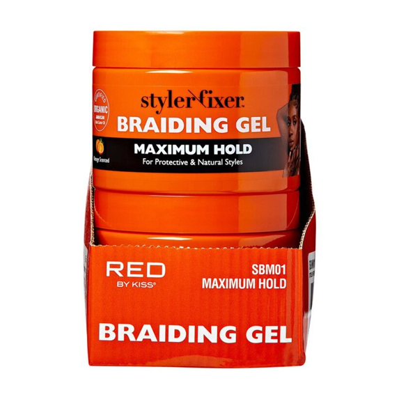 KISS Styler Fixer Braiding Gel – Maximum Hold