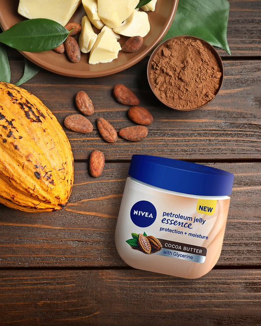 NIVEA Petroleum Jelly Essence Cocoa Butter – 250ml