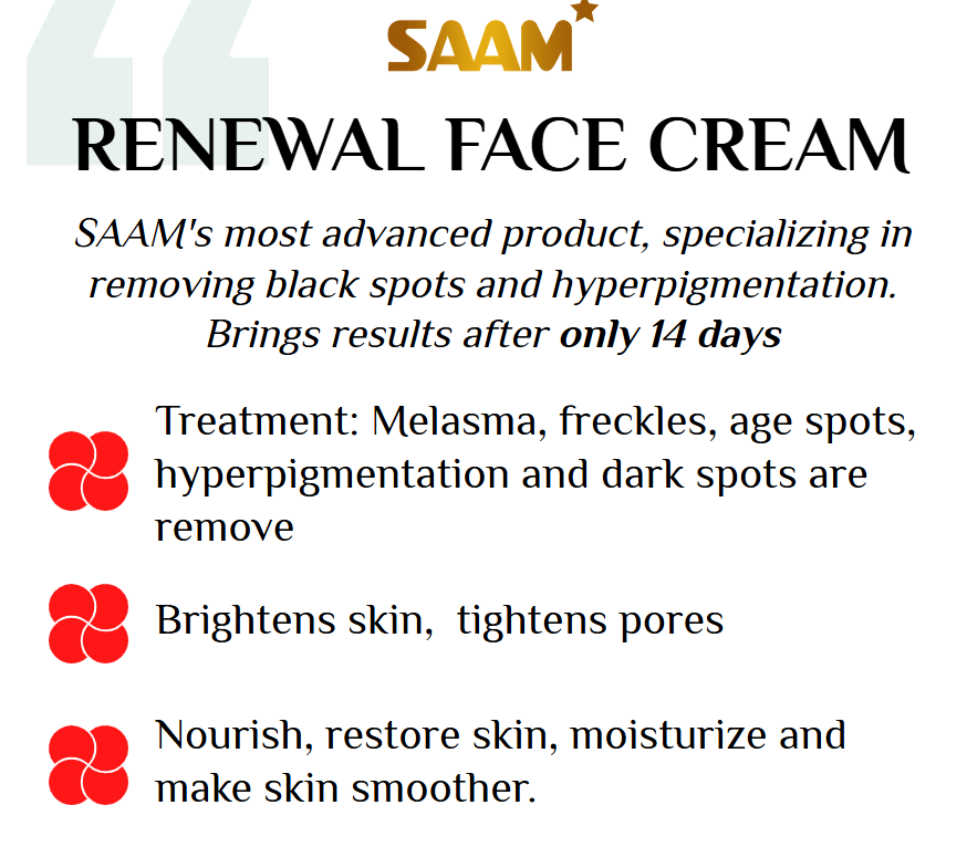 ORIGINAL Saam Renewal Face Cream