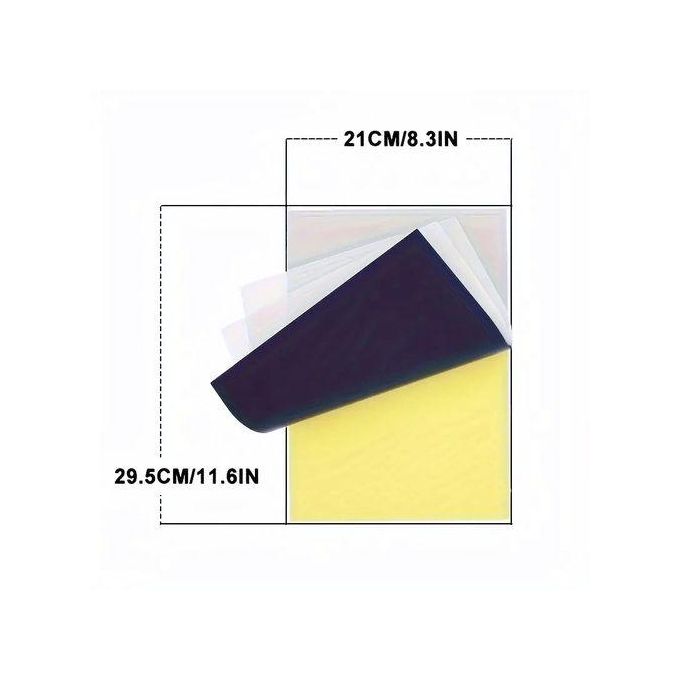 SXCHEN 10 Pieces A4 Tattoo Transfer Paper – Practice Skin & Tattoo Supplies