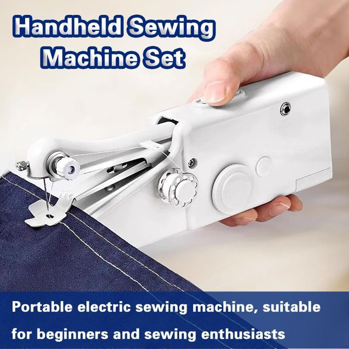CYFAZA Handheld Sewing Machine – Mini Portable Cordless Stitching Machine