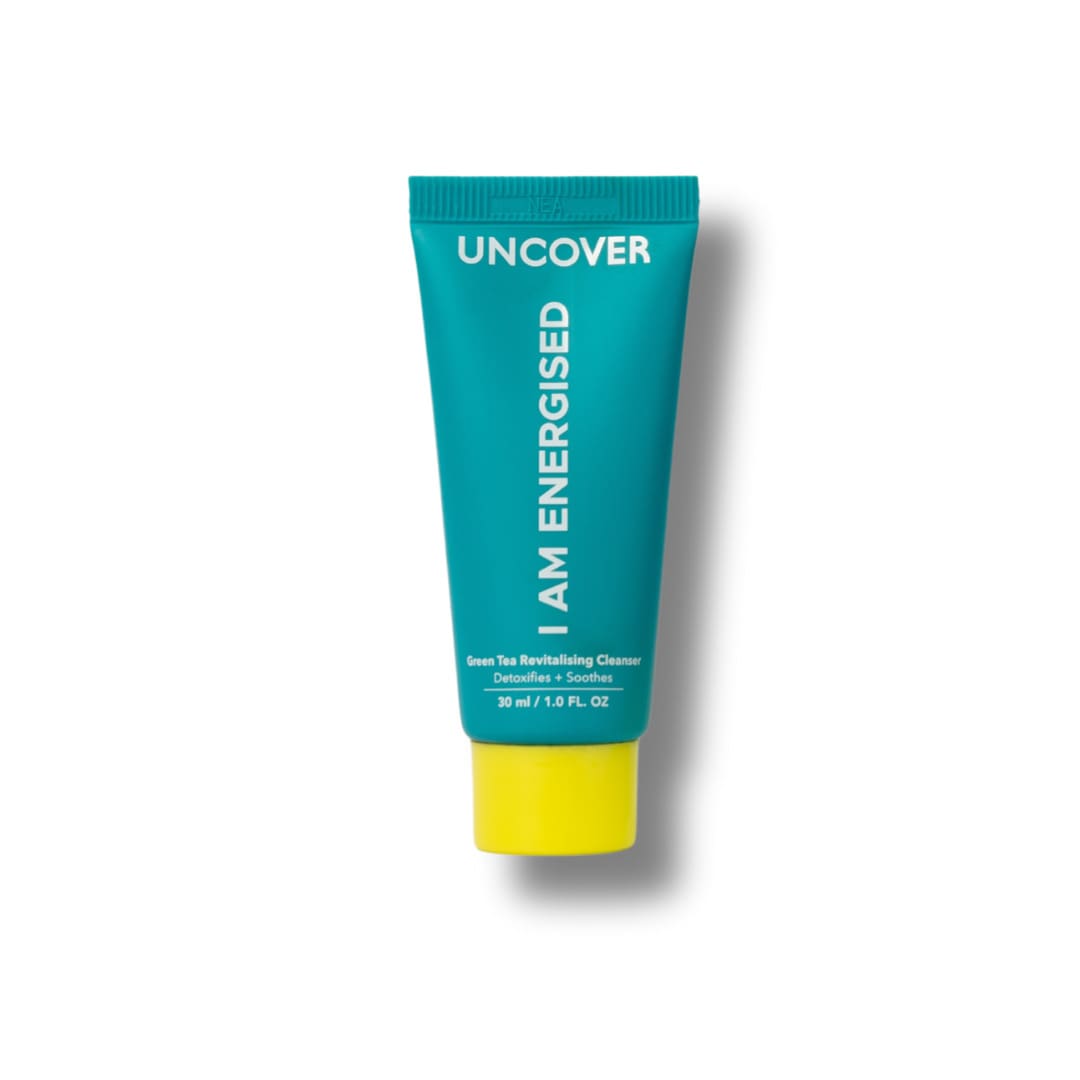 Uncover Mini Green Tea Revitalising Cleanser 30ml