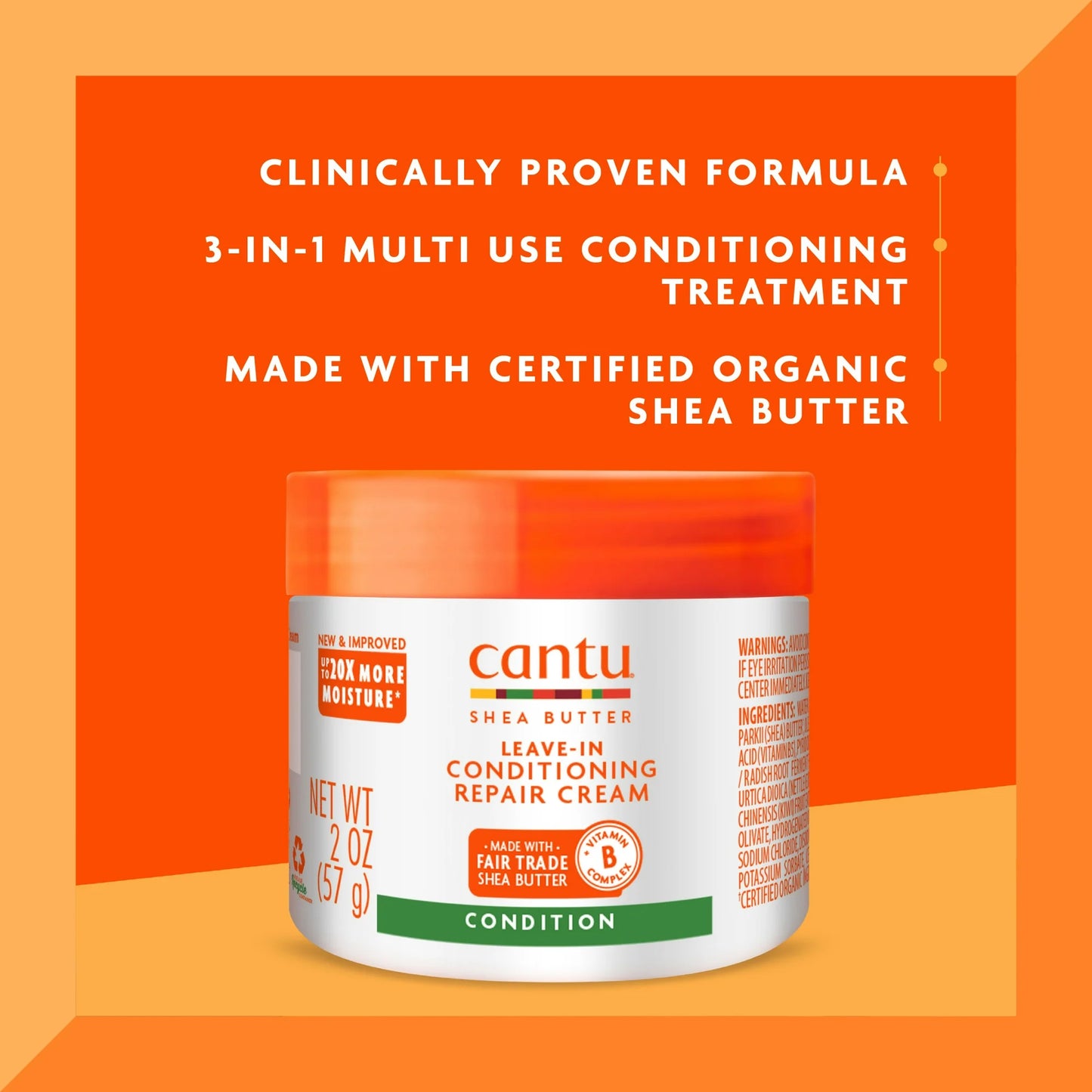 Cantu Shea Butter Leave-In Conditioning Repair Cream