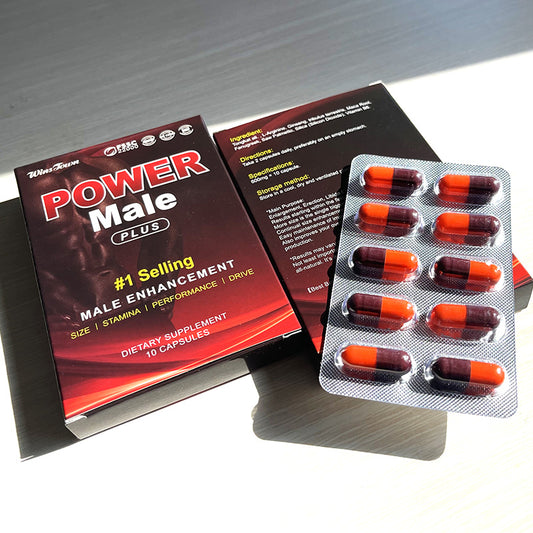 Winstown Power Male Plus – Male Enhancement Dietary Supplement (10 Capsules)