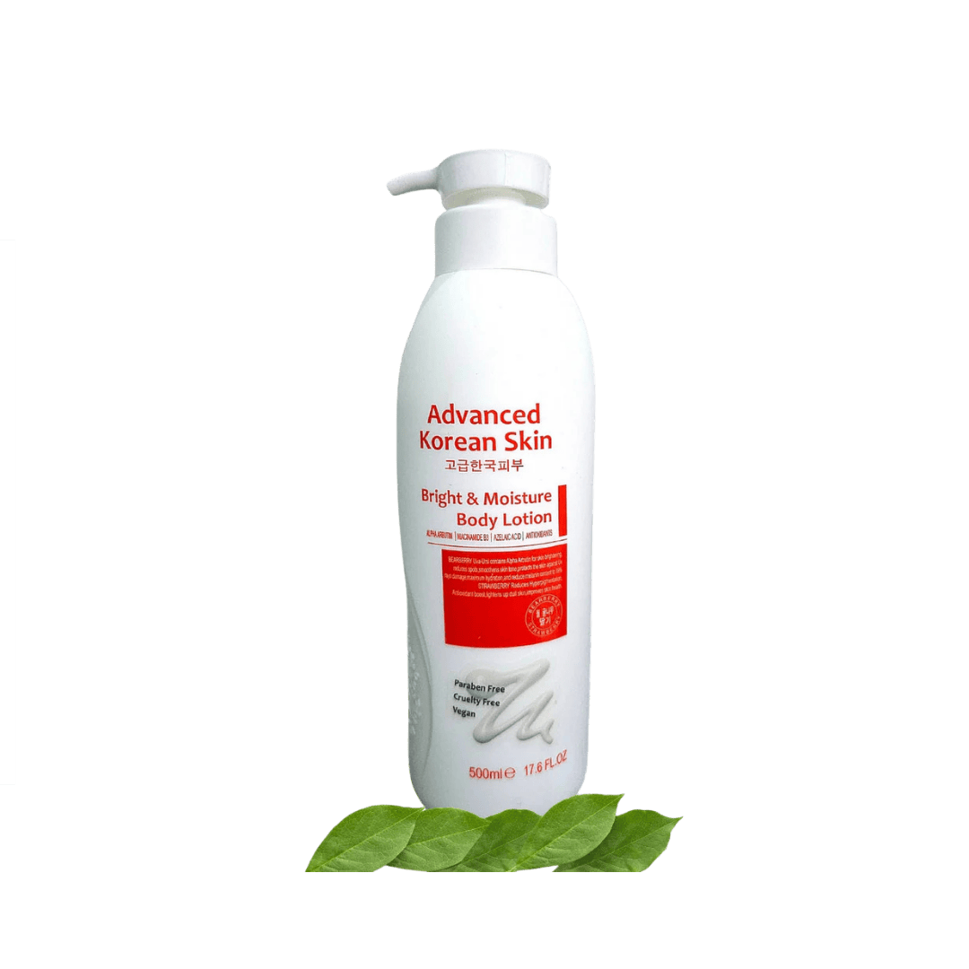 Advanced Korean Skin Bright & Moisture Body Lotion – 500mL