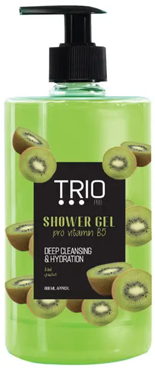 TRIO Pro Vitamin B5 Shower Gel, Kiwi - 800ml