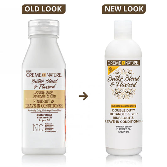 Creme of Nature Butter Blend & Flaxseed Double Duty Conditioner
