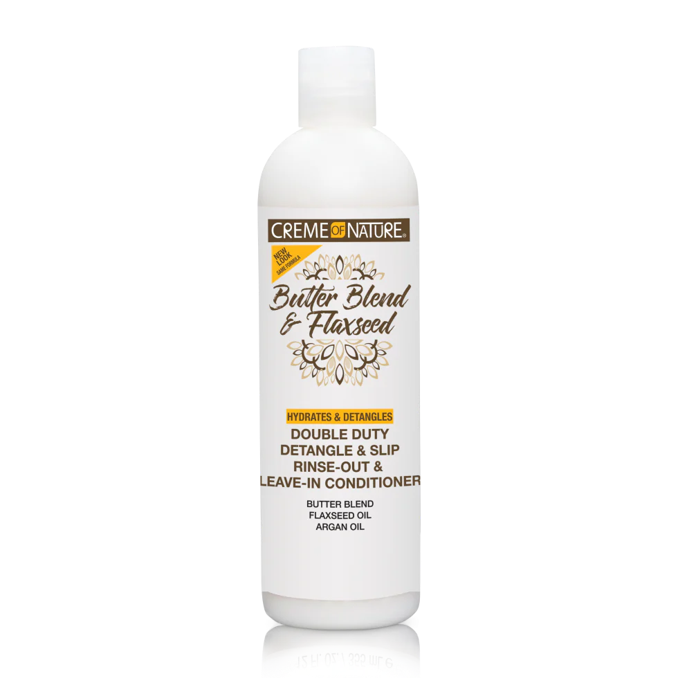 Creme of Nature Butter Blend & Flaxseed Double Duty Conditioner