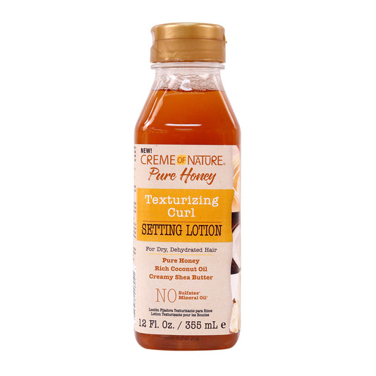 Creme of Nature Pure Honey Texturizing Curl Setting Lotion 12oz / 355ml