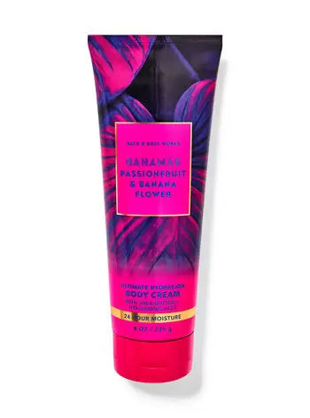 Bath & Body Works Bahamas Passionfruit & Banana Flower Body Cream