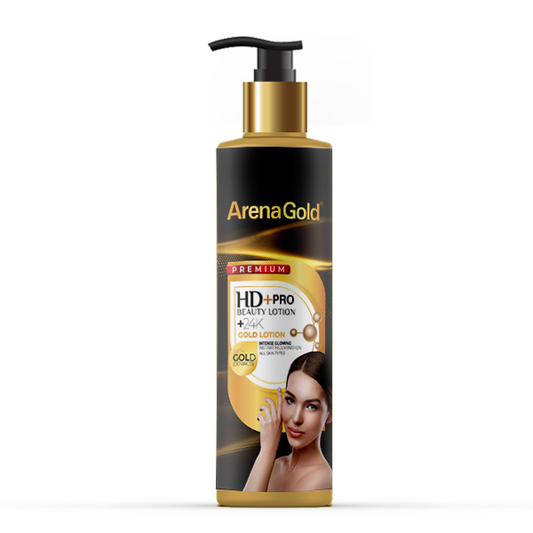 Arena Gold HD+Pro Beauty Lotion 24K Gold with Gold Extracts