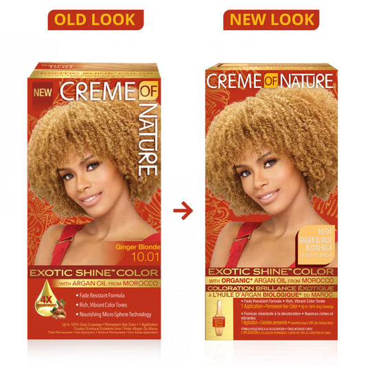 Creme of Nature Exotic Shine Color with Argan Oil from Morocco 10.01 Ginger Blonde