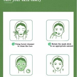 DR. RASHEL Green Tea Clay Stick Mask 3