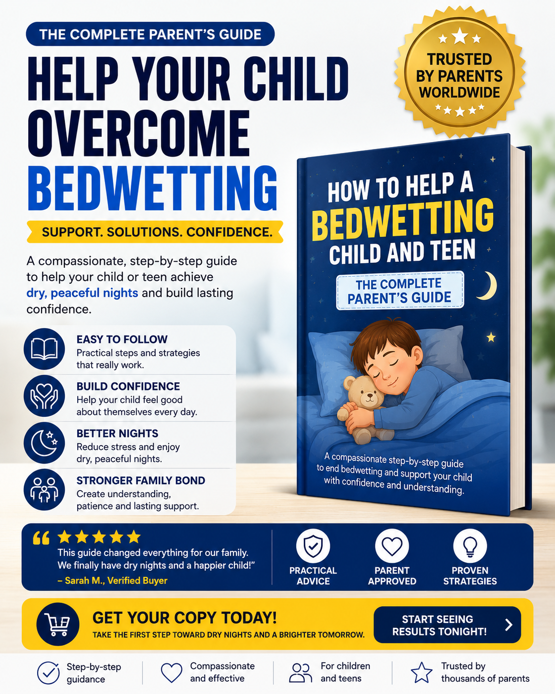How To Help A Bedwetting Child And Teen β The Complete Parent's Guide 3.0