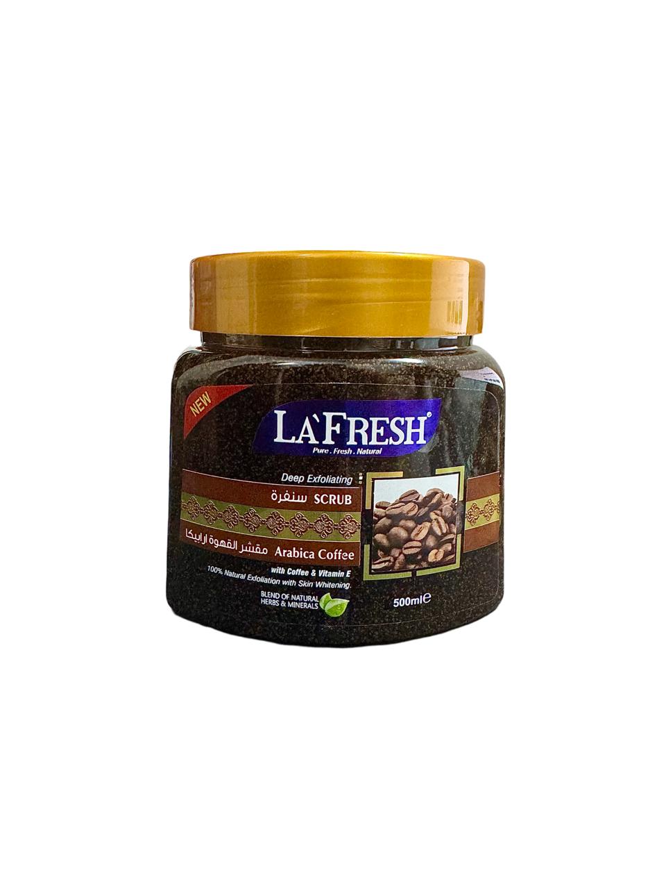 La Fresh Face and Body Arabica Coffee Scrub