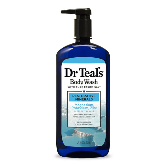 Dr Teal’s Restorative Minerals Body Wash with Magnesium, Potassium & Zinc
